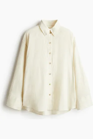 H&M Oversized linen shirt