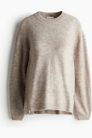 H&M MAMA Slit-hem jumper
