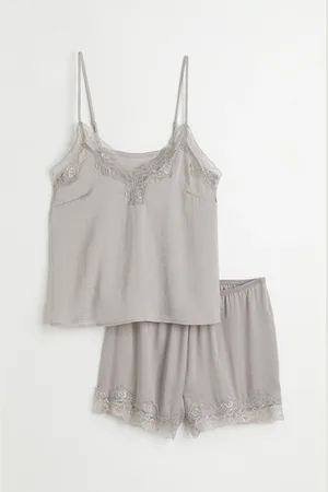 H&M Pyjama cami top and shorts