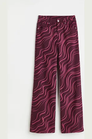 H&M Wide twill trousers