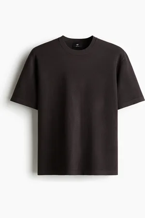H&M Regular Fit Knitted T-shirt
