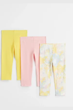 H&M 3-pack Capri leggings