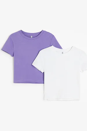 H&M 2-pack cropped T-shirts