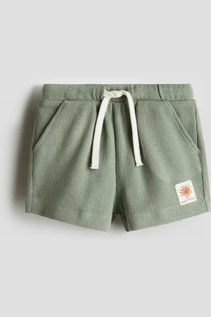 H&M Waffled cotton shorts