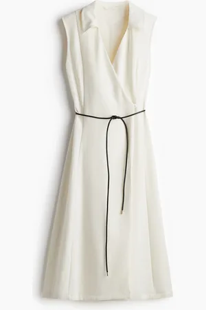 H&M Tie-belt wrap dress