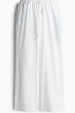 H&M Straight drawstring trousers