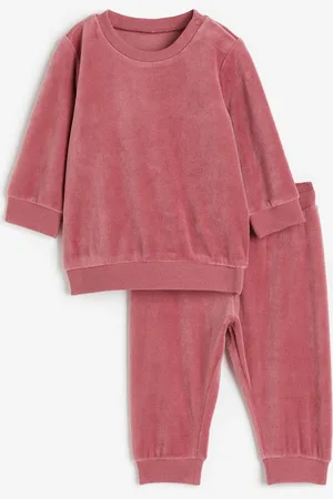 H&M 2-piece velour set