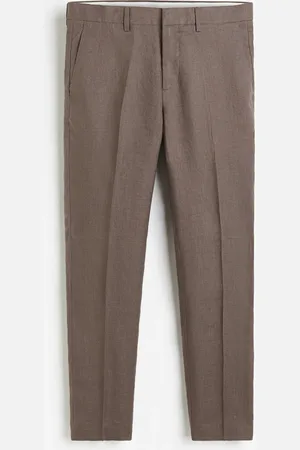H&M Slim Fit Linen suit trousers