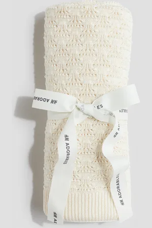 H&M Pointelle silk-blend baby blanket