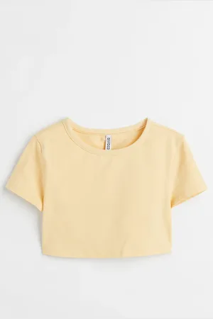 H&M Cotton cropped top