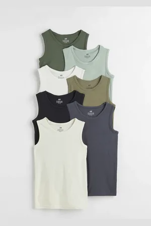 H&M 7-pack vest tops
