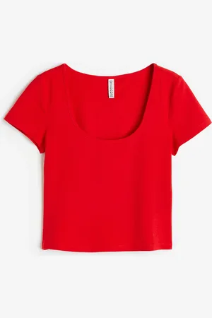H&M Cotton jersey top