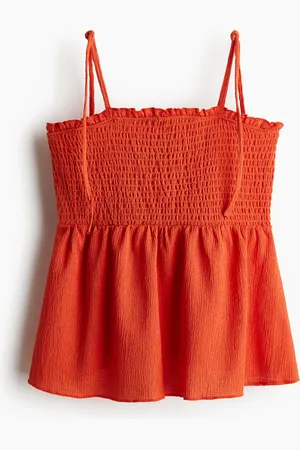 H&M Smocked strappy top