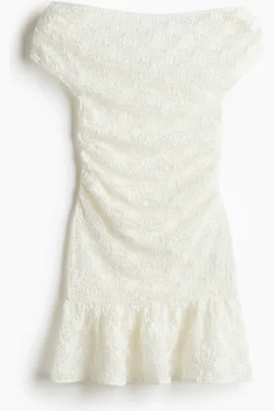 H&M Draped off-the-shoulder dress