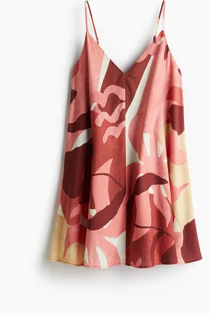 H&M Linen-blend mini dress