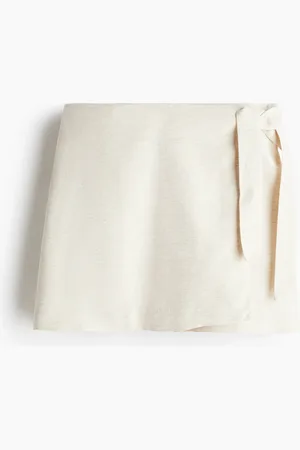 H&M Linen-blend skort