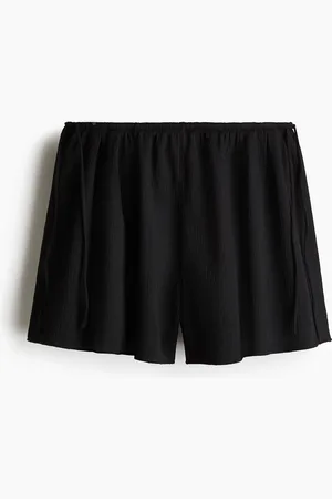 H&M Crinkled jersey shorts