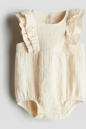 H&M Frilled romper suit