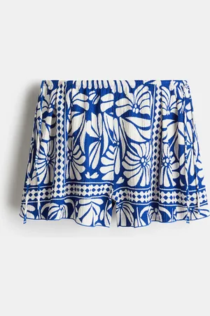 H&M Crinkled jersey shorts