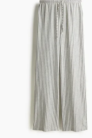 H&M Straight drawstring trousers