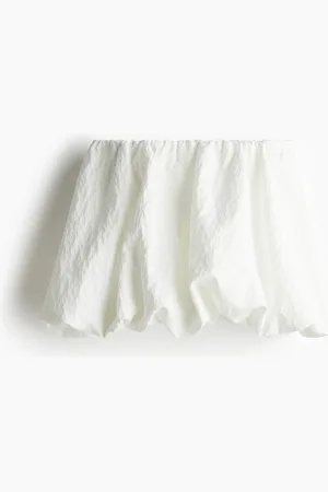 H&M Bubble-hem mini skirt