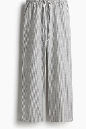 H&M Straight drawstring trousers