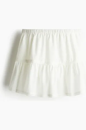 H&M Lace-detail mini skirt