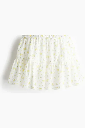 H&M Lace-detail mini skirt