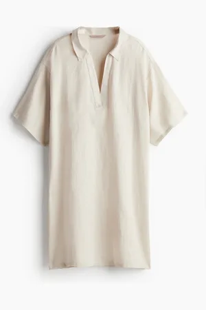 H&M Collared linen tunic