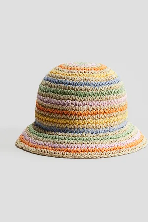 H&M Crochet-look straw hat