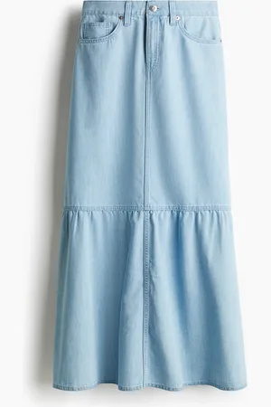 H&M Denim maxi skirt