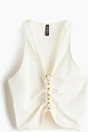 H&M Braid-detail top