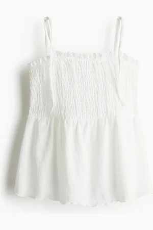 H&M Smocked strappy top