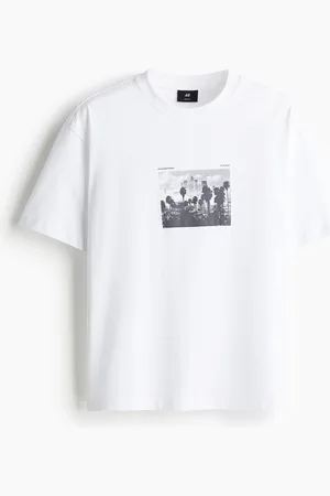 H&M Loose Fit Printed T-shirt
