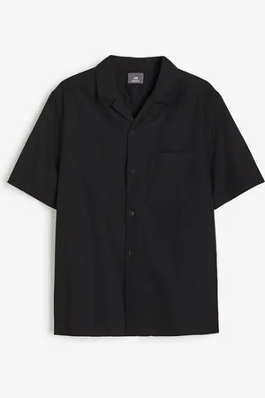 H&M Regular Fit Linen-blend shirt