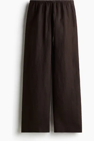 H&M Linen drawstring trousers