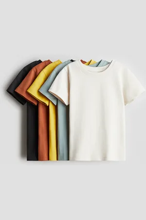 H&M 5-pack cotton T-shirts