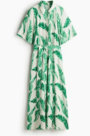 H&M Tie-belt shirt dress