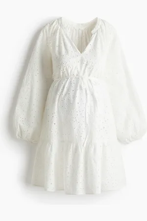 H&M MAMA Broderie anglaise dress