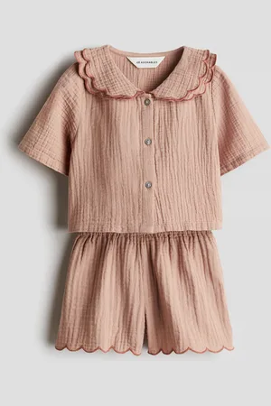 H&M 2-piece cotton muslin set