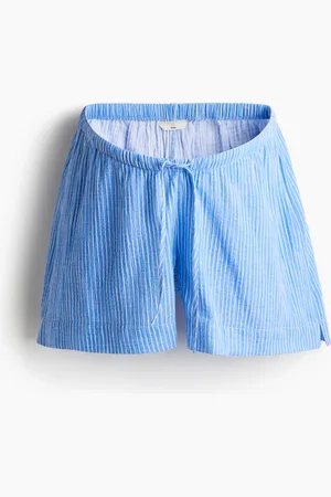H&M MAMA Drawstring muslin shorts