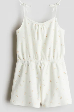 H&M Patterned terry jumpsuit