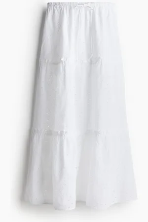 H&M Broderie anglaise skirt