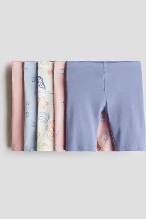 H&M 5-pack cotton cycling shorts