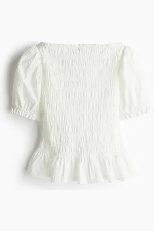 H&M Smocked blouse