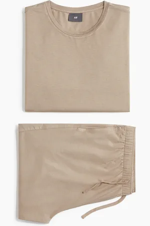H&M Jersey pyjama T-shirt and shorts