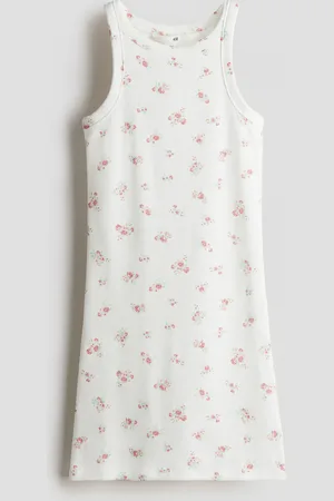 H&M Ribbed cotton dress