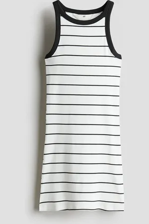 H&M Ribbed cotton dress