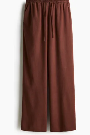 H&M Straight drawstring trousers