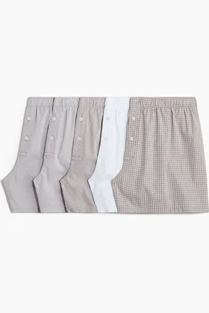 H&M 5-pack woven cotton boxer shorts